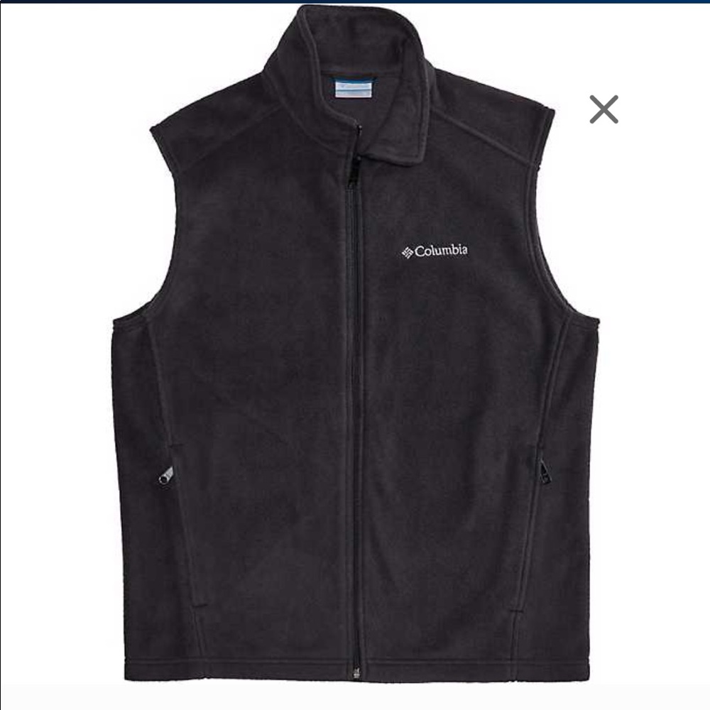 Charcoal Gray Men’s Columbia Vest